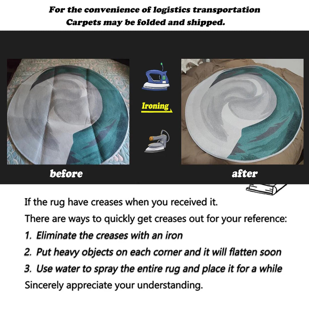 Retro Ethnic Oval Carpets for Living Room Large Area Rugs Home Room Decor Hallway Boho Carpet Beside Bedroom Luxury Floor Mats