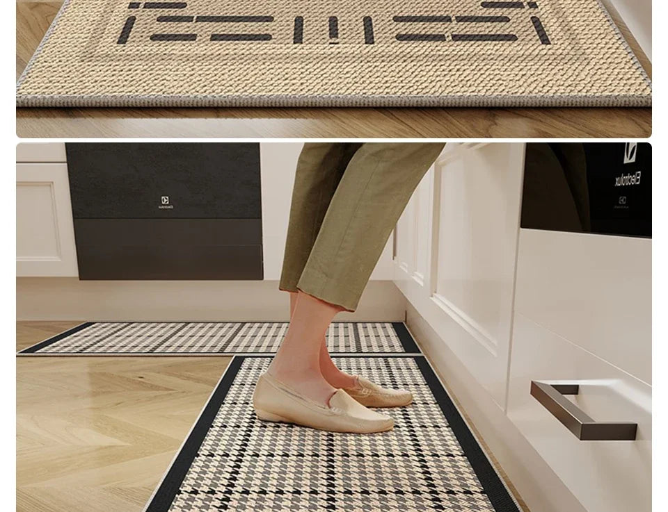 Kitchen Rugs Long Strip Non-slip Floor Mat Wear-resistant Carpet Home Decoration Foot Mats 주방 카펫 alfombras de cocina