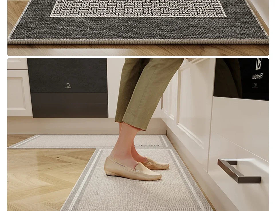 Kitchen Rugs Long Strip Non-slip Floor Mat Wear-resistant Carpet Home Decoration Foot Mats 주방 카펫 alfombras de cocina