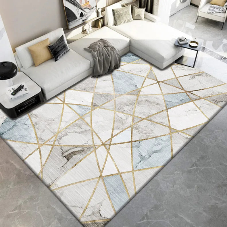 Modern Light Luxury Carpets for Living Room Decoration Abstract Rug Large Bedroom Lounge Rugs 300x400 Coffee Table Mat Non-slip