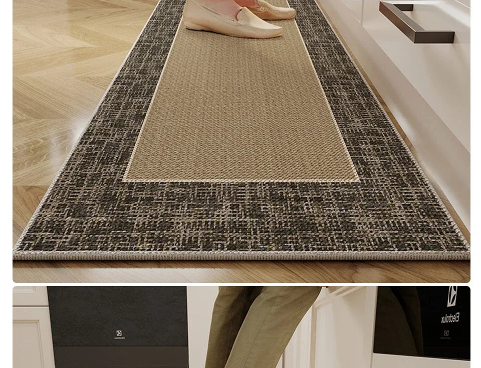 Kitchen Rugs Long Strip Non-slip Floor Mat Wear-resistant Carpet Home Decoration Foot Mats 주방 카펫 alfombras de cocina