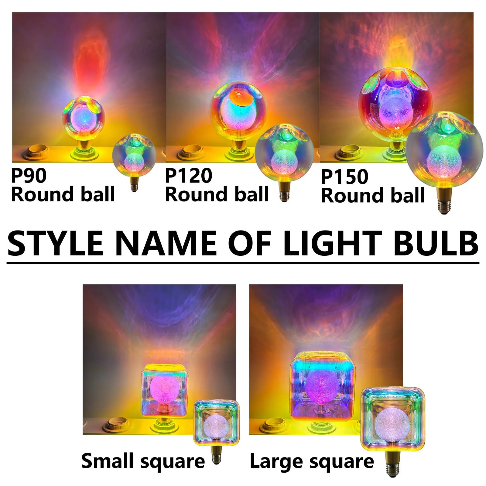 Originality Retro Vintage Edison Bulb Industrial Decor Bulb Lamps E27 3W AC220V Colorful LED Lamp For Bedroom Ambient Light