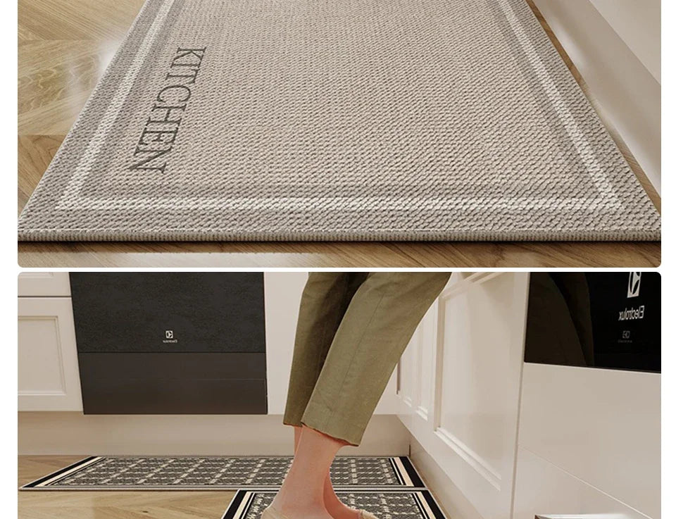 Kitchen Rugs Long Strip Non-slip Floor Mat Wear-resistant Carpet Home Decoration Foot Mats 주방 카펫 alfombras de cocina