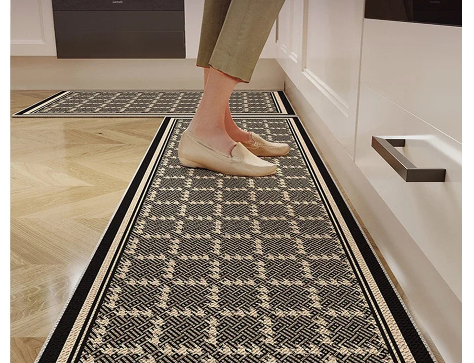 Kitchen Rugs Long Strip Non-slip Floor Mat Wear-resistant Carpet Home Decoration Foot Mats 주방 카펫 alfombras de cocina