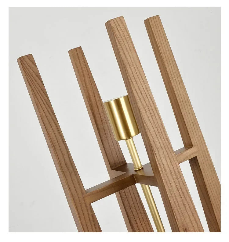 Nordic Designer Floor Lamps Solid Wooden Luminarias Bedroom Bedside Parlor Sofa Teahouse Restaurant Hotel Homestay Lofa Fixtures