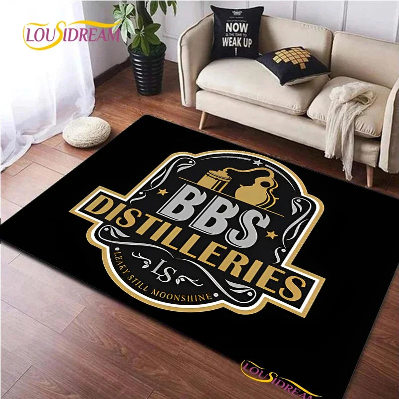 Fashion BBS racer 3D Carpet for Living Room Bedroom Table decor Rugs Kitchen Door Kids Un-slip Floor Mats Alfombra Birthday gift