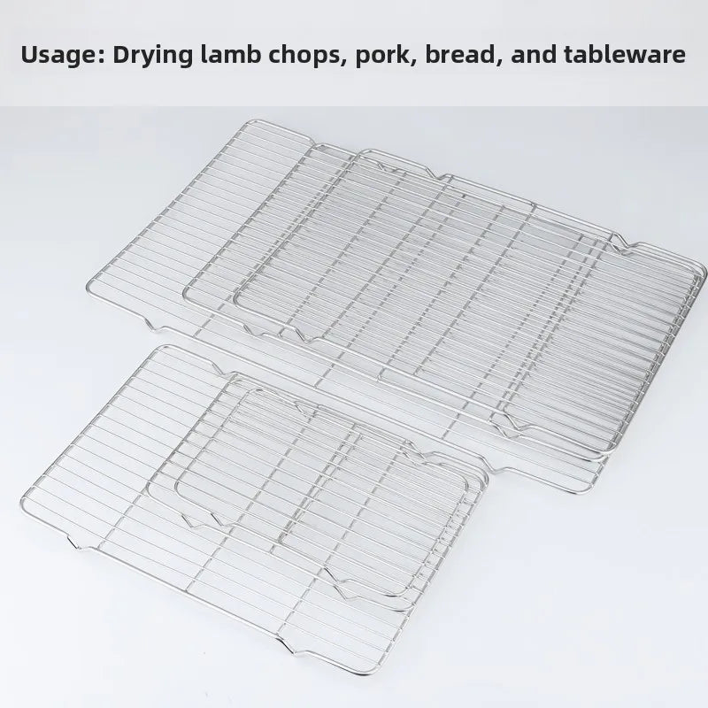 Stainl Steel Rectangular Me Ra Oil Drainage Fryer Control Pan Commercial Oil Filter ate Barbecue Cooking Utensils