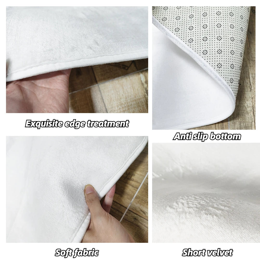 Retro Ethnic Oval Carpets for Living Room Large Area Rugs Home Room Decor Hallway Boho Carpet Beside Bedroom Luxury Floor Mats