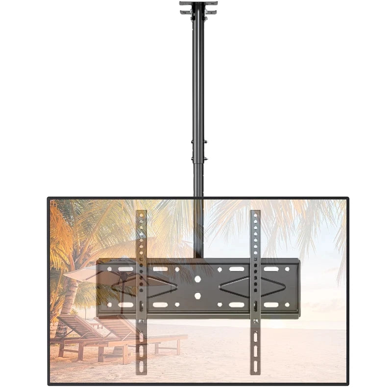 Adjustable Ceiling TV Wall Mount Tilt Swivel for 26-60 Inch LCD LED Plasma Monitor Panel Screen Weight Capacity 110 LBS