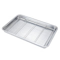 Stainl Steel Rectangular Me Ra Oil Drainage Fryer Control Pan Commercial Oil Filter ate Barbecue Cooking Utensils