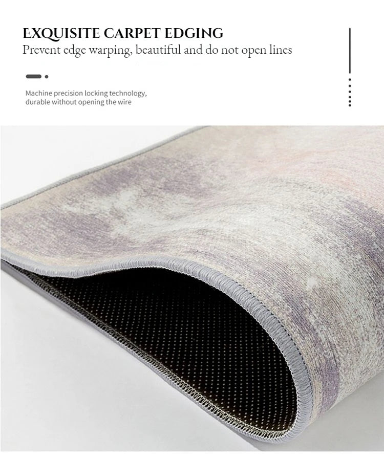 Nordic Abstract Long Runner Rugs Decoration Home Living Room Sofa Corridor Carpet Bedroom Cloakroom Doorway Aisle Non-slip Mat