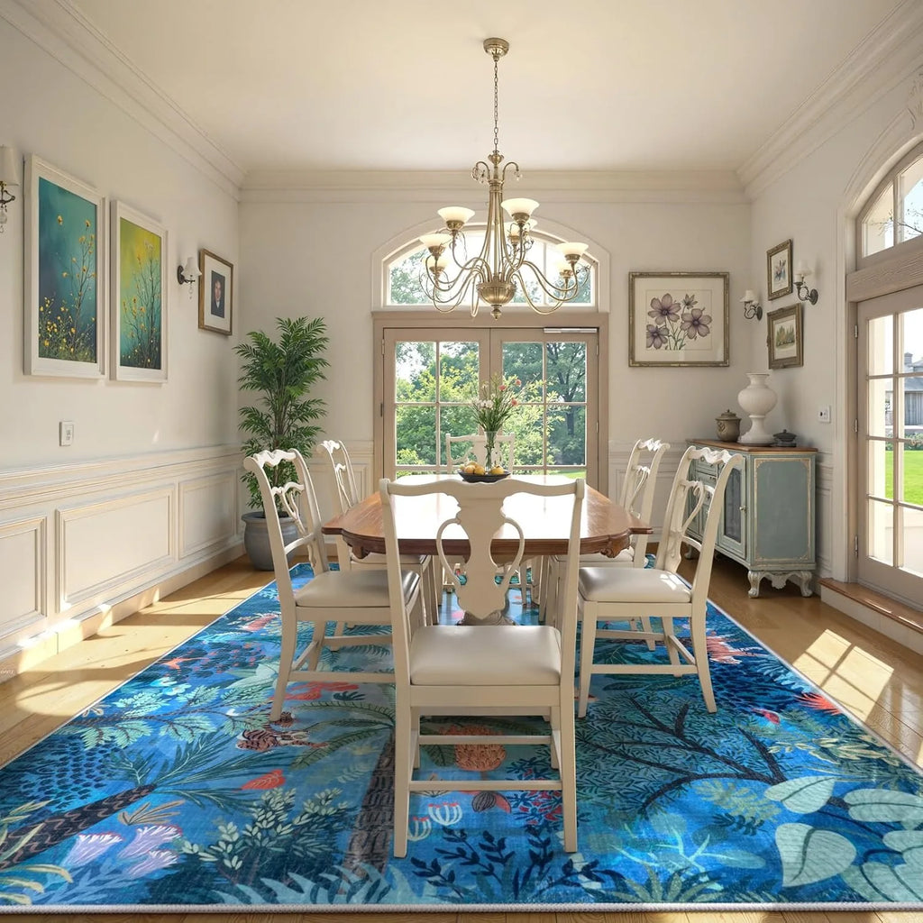 Jungle Animal Print Rugs for Living Room Luxury Soft Non Slip Bedroom Bedside Rug Home Decor Large Sofa Coffee Floor Mat Ковер