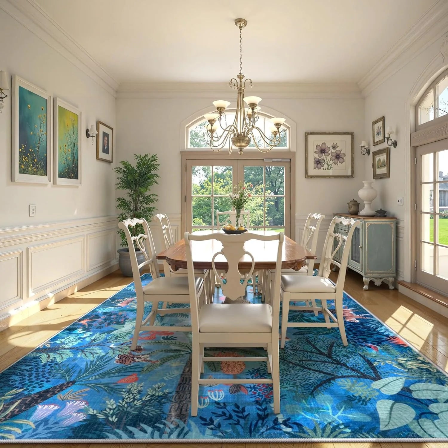 Jungle Animal Print Rugs for Living Room Luxury Soft Non Slip Bedroom Bedside Rug Home Decor Large Sofa Coffee Floor Mat Ковер