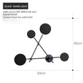 Modern Industry Round Wall Lamps Bedroom Bedside Lamp Led Wall Sconce Light Fixtures Black Iron Luminaire Indoor Loft Home