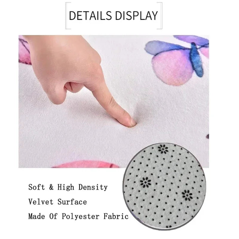 Round Carpet Mat New 3D Visual Illusion Spiral Rug Floor Mats for Bedroom Living Room Decoration Creative Rugs The Black Trap