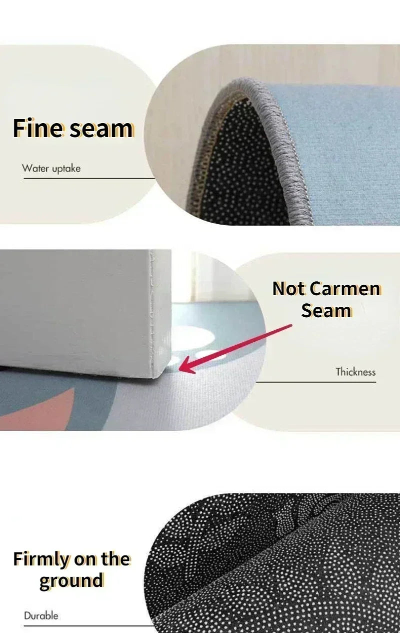 Modern Light Luxury Carpets for Living Room Decoration Abstract Rug Large Bedroom Lounge Rugs 300x400 Coffee Table Mat Non-slip