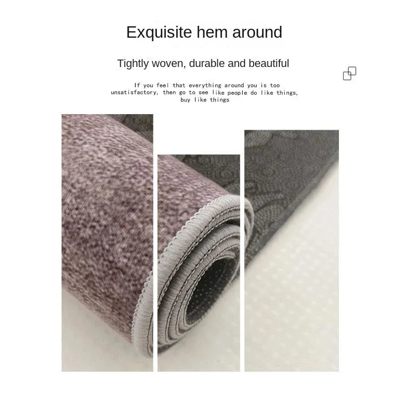 Geometric Pattern 3D Area Rugs for Living Room and bedroom decor Washable Carpets with Non-slip Backing European Inspired Mats