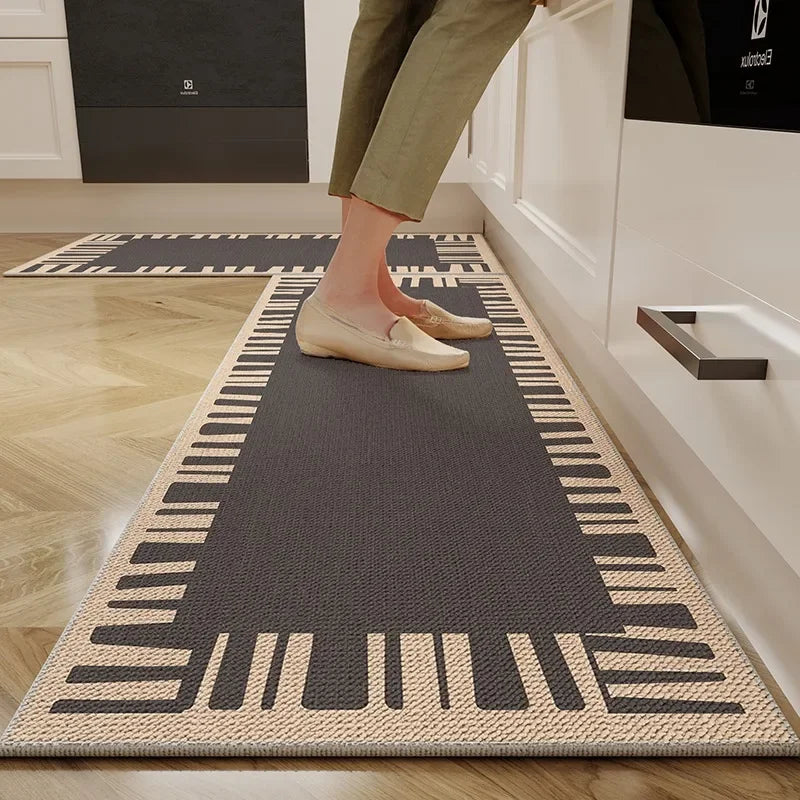 Kitchen Rugs Long Strip Non-slip Floor Mat Wear-resistant Carpet Home Decoration Foot Mats 주방 카펫 alfombras de cocina