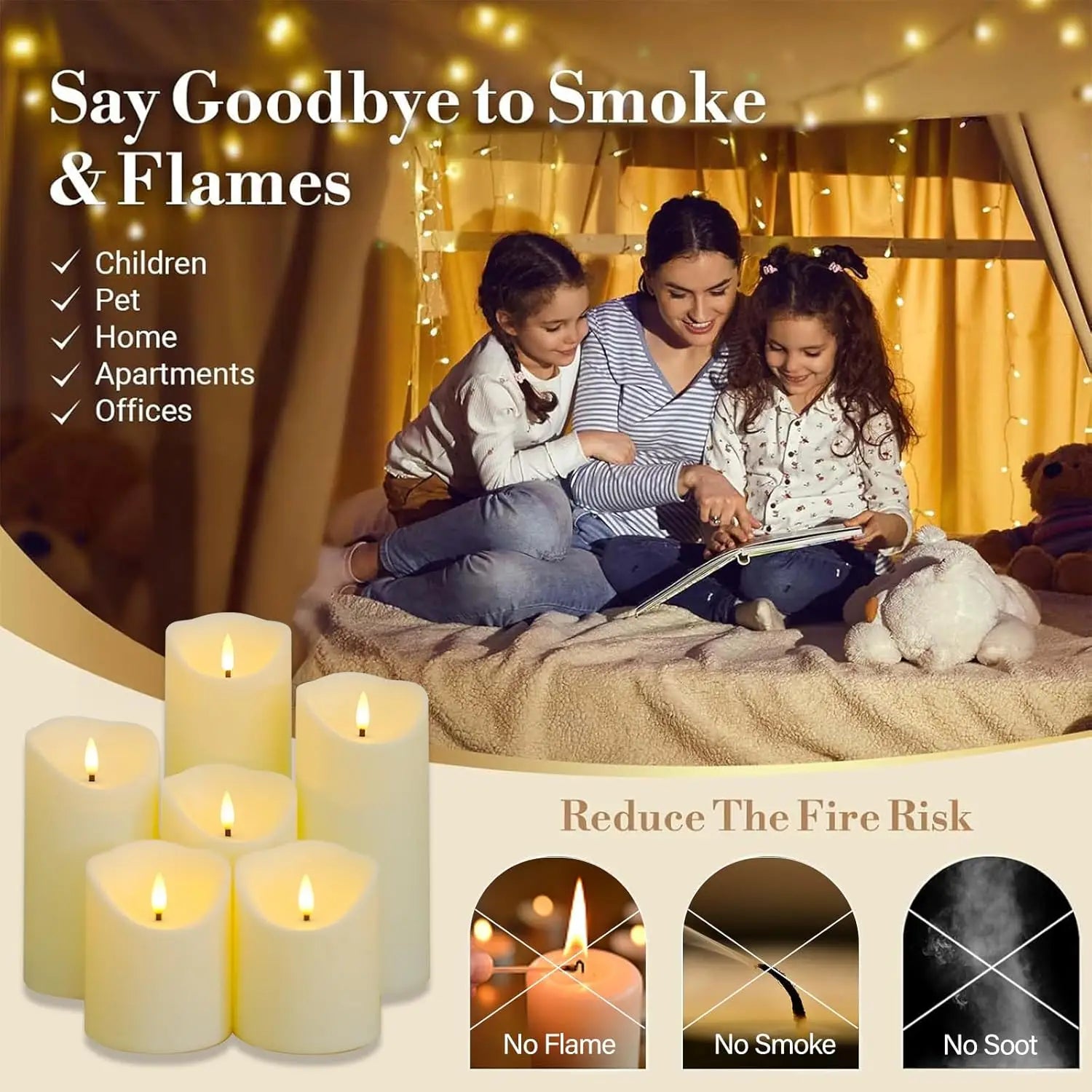 10~200pcs LED Candles Wedding Candles Battery Operated Candles Flameless Candles for Wedding Concer Christmas Party Table Decor