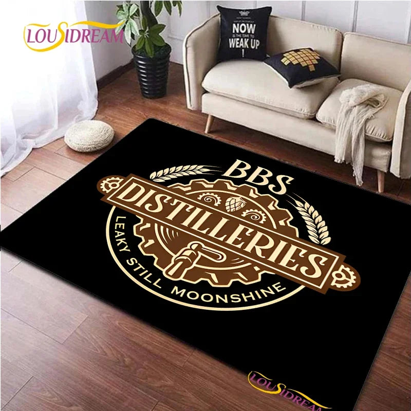 Fashion BBS racer 3D Carpet for Living Room Bedroom Table decor Rugs Kitchen Door Kids Un-slip Floor Mats Alfombra Birthday gift