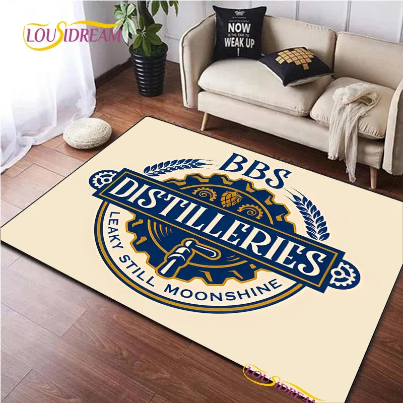 Fashion BBS racer 3D Carpet for Living Room Bedroom Table decor Rugs Kitchen Door Kids Un-slip Floor Mats Alfombra Birthday gift