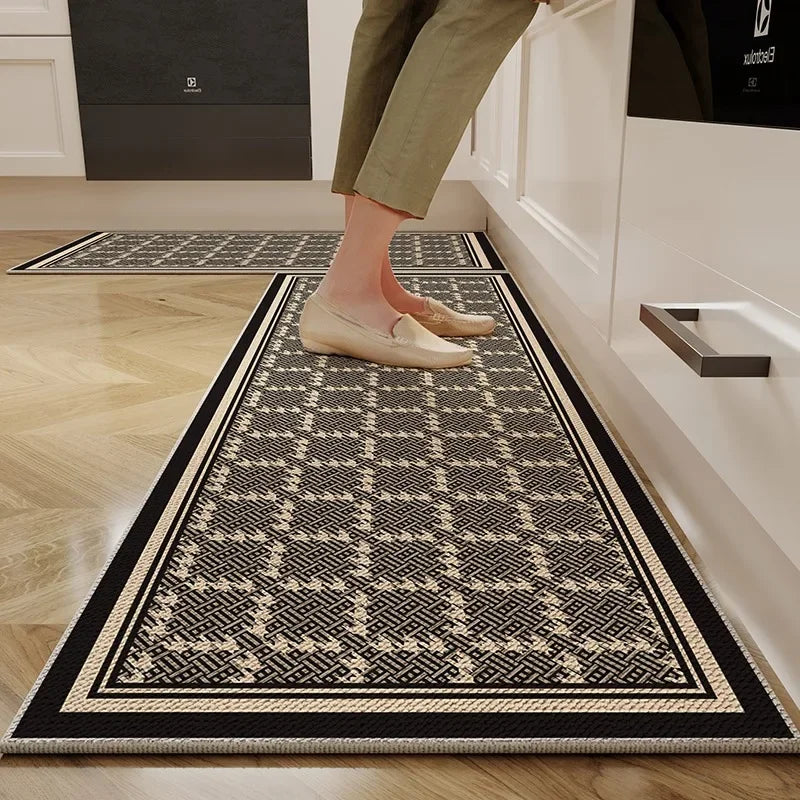 Kitchen Rugs Long Strip Non-slip Floor Mat Wear-resistant Carpet Home Decoration Foot Mats 주방 카펫 alfombras de cocina