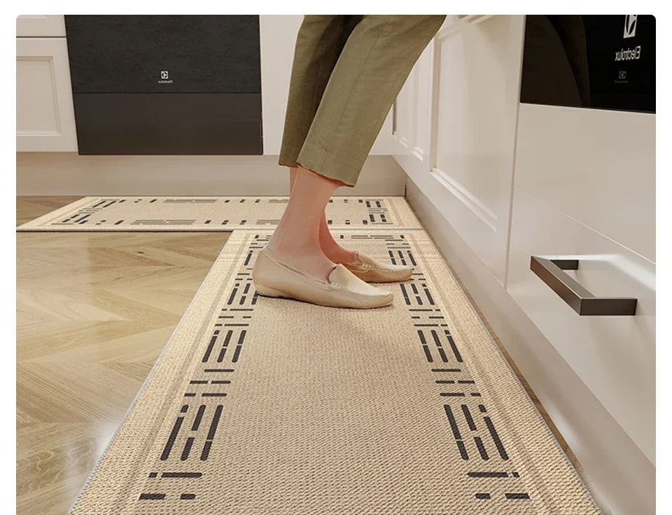 Kitchen Rugs Long Strip Non-slip Floor Mat Wear-resistant Carpet Home Decoration Foot Mats 주방 카펫 alfombras de cocina