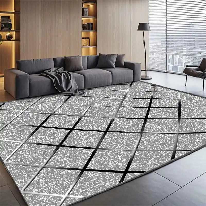 Modern Light Luxury Carpets for Living Room Decoration Abstract Rug Large Bedroom Lounge Rugs 300x400 Coffee Table Mat Non-slip